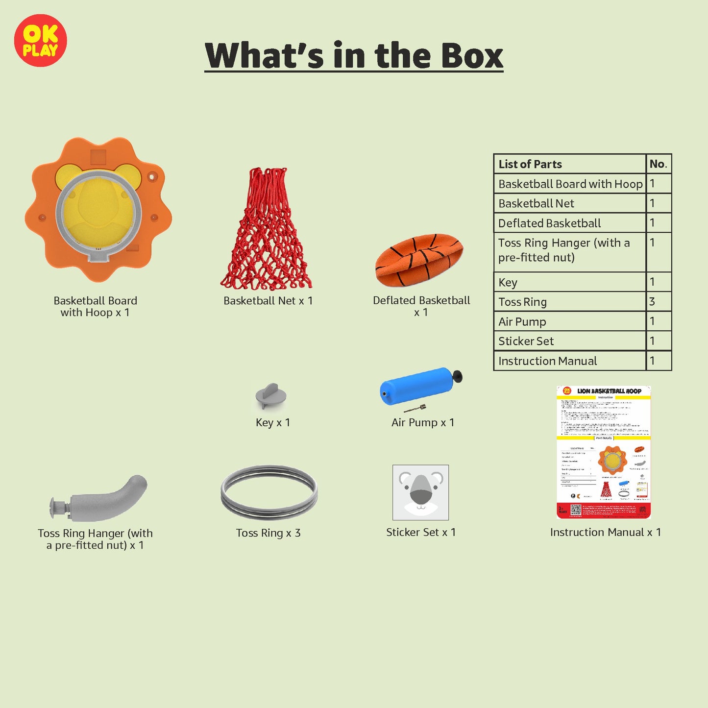 Lion Basketball - Hoop