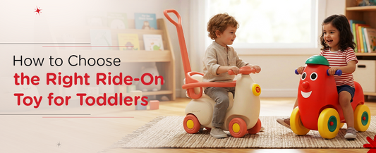 Choose the Right Ride-On Toy for Toddlers by Ok Play