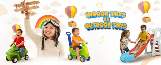 Indoor Toys vs Outdoor Toys: Which Are Better for Kids?