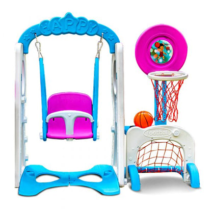 3 in 1 Swing & Basketball Set