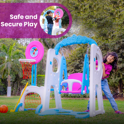 3 in 1 Swing & Basketball Set