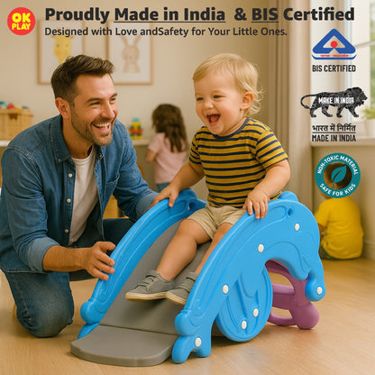 3 in 1 Rocker, Slide & Basketball