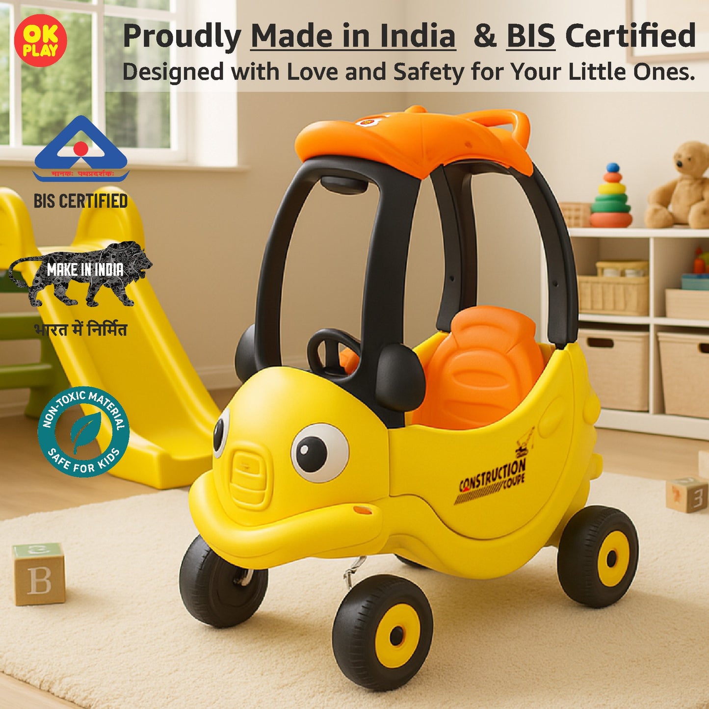 Construction Coupe Car