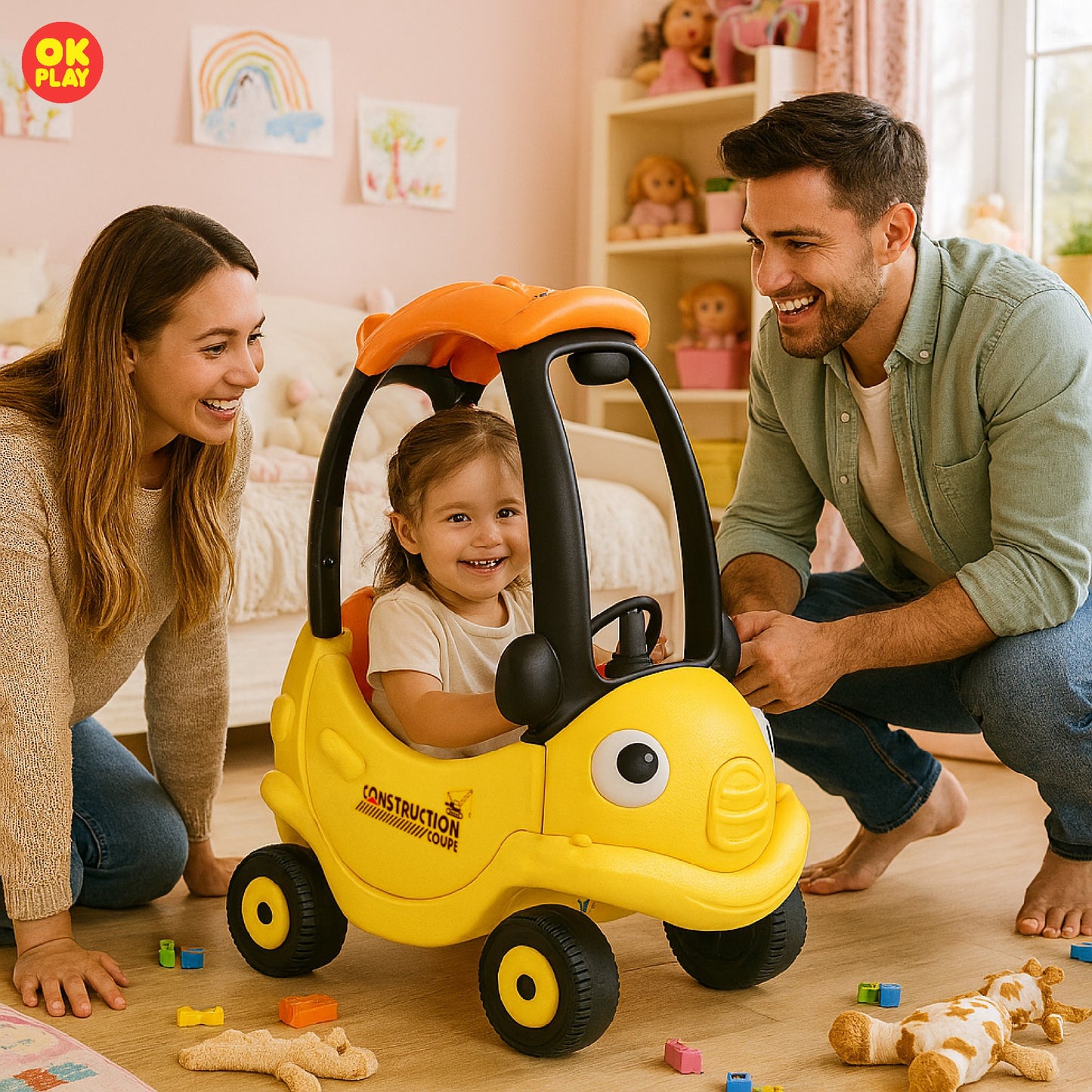 Construction Coupe Car