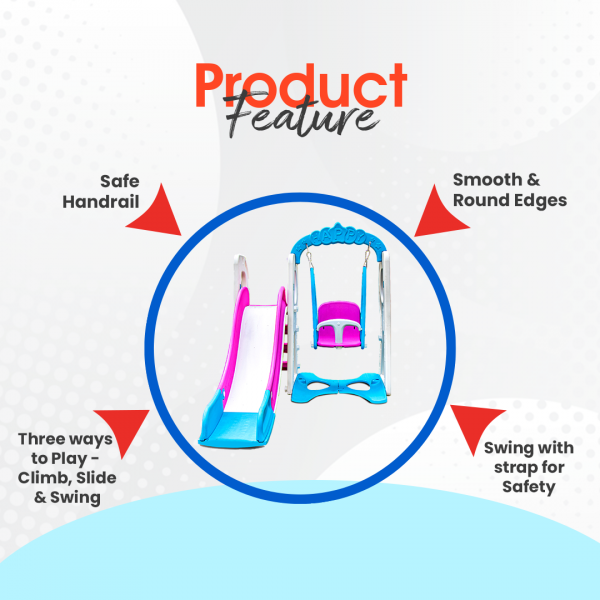 2 in 1 Swing & Slide Set