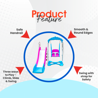 2 in 1 Swing & Slide Set