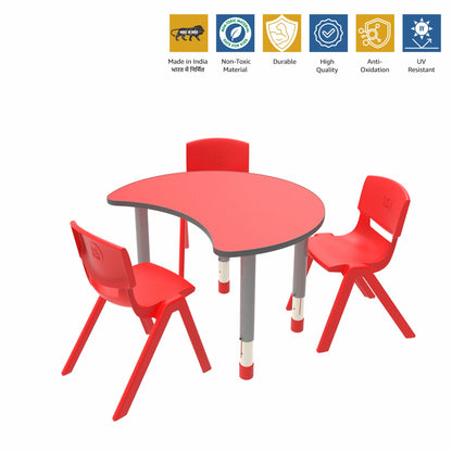 Circle Collab Table Small (Wooden)