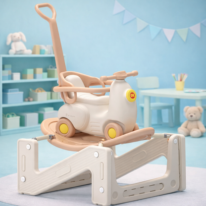 Classic Scooter Trampoline Combo