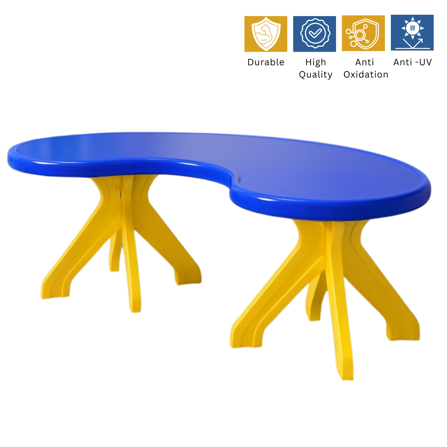 Moon Desk Small (Plastic Legs)