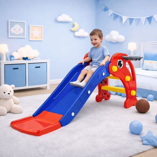 Dolphin Slide with Basketball