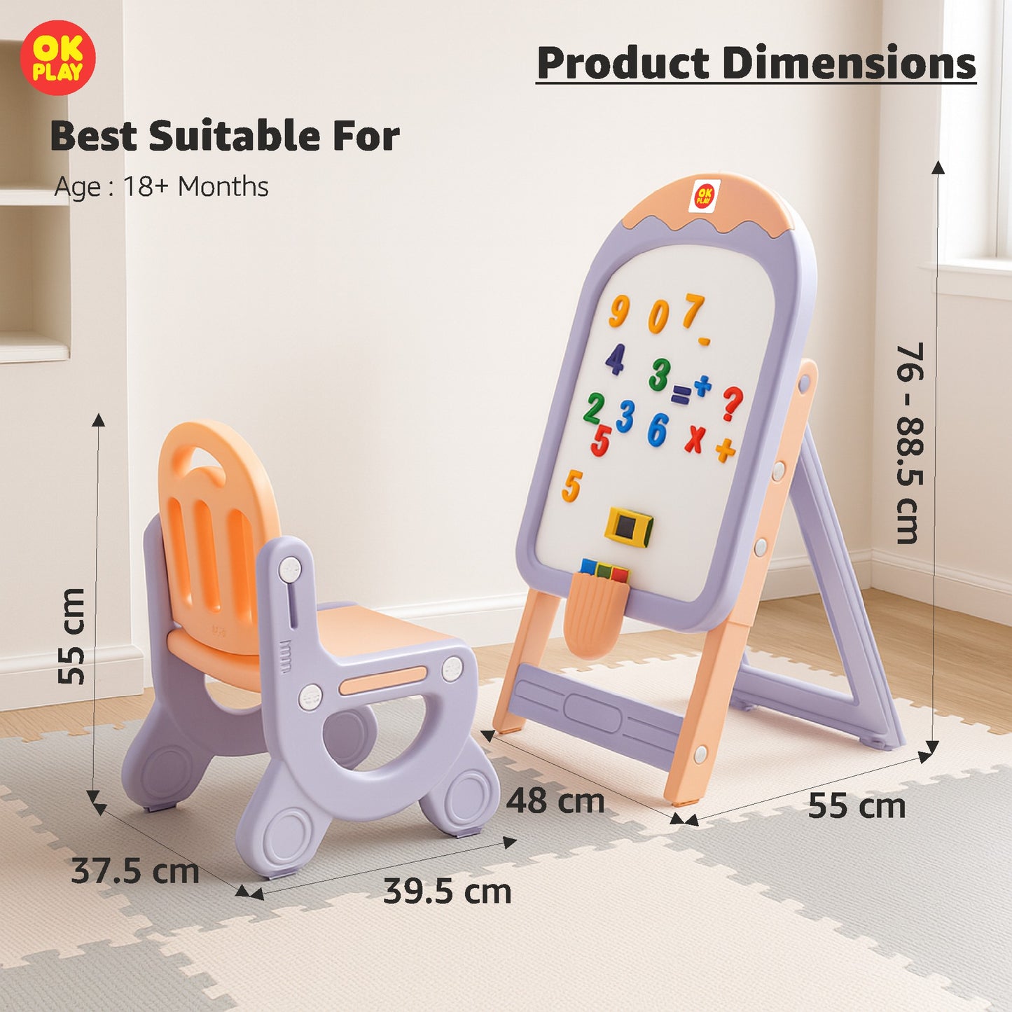 Ice Cream Easel With Chair