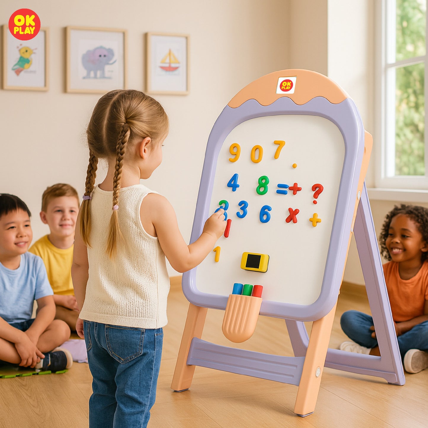 Ice Cream Easel With Chair