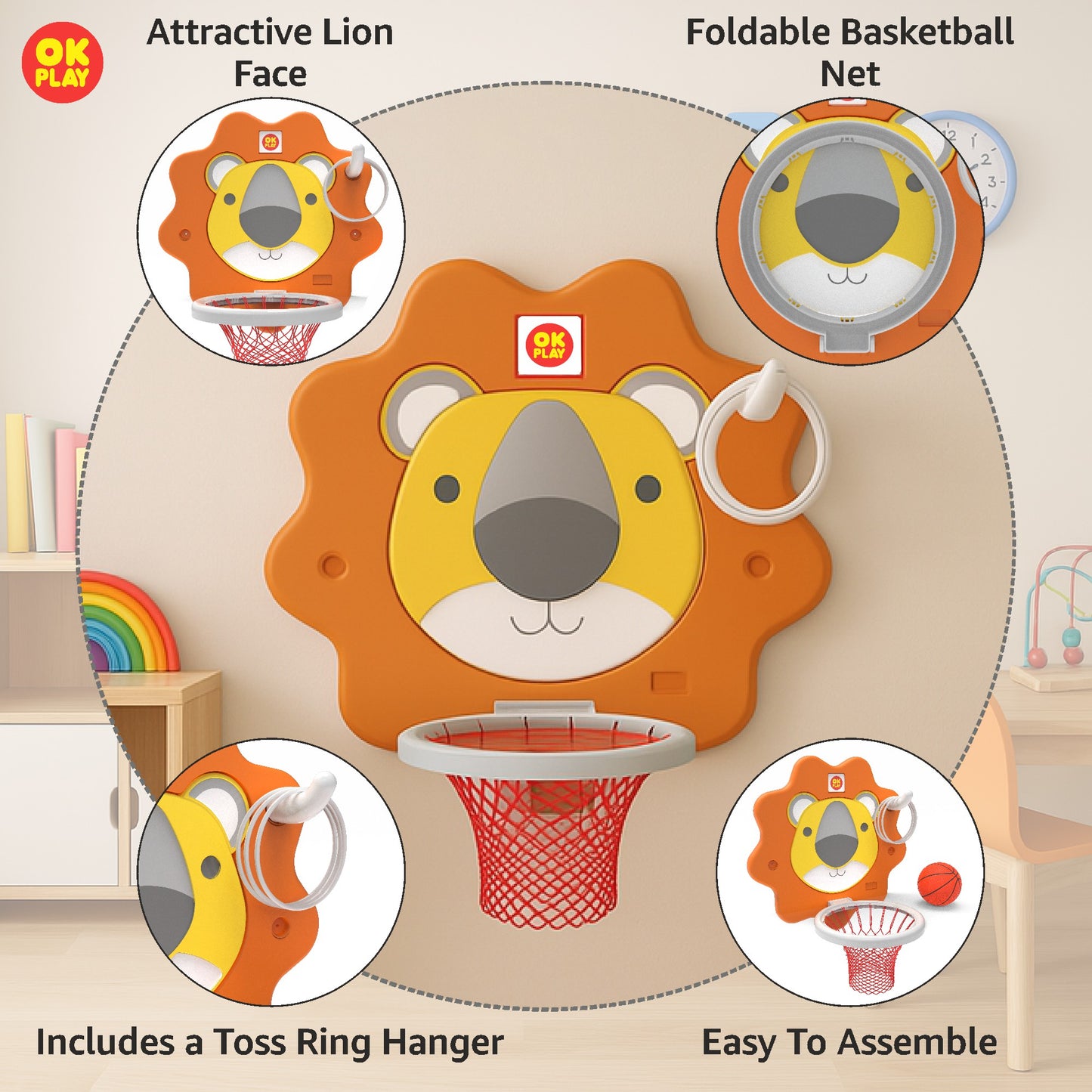 Lion Basketball - Hoop