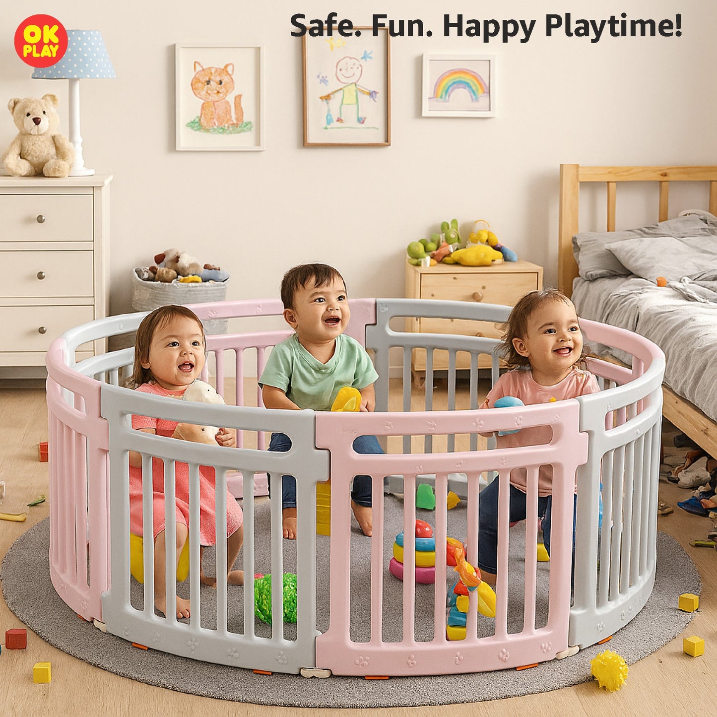 Round Play Pen