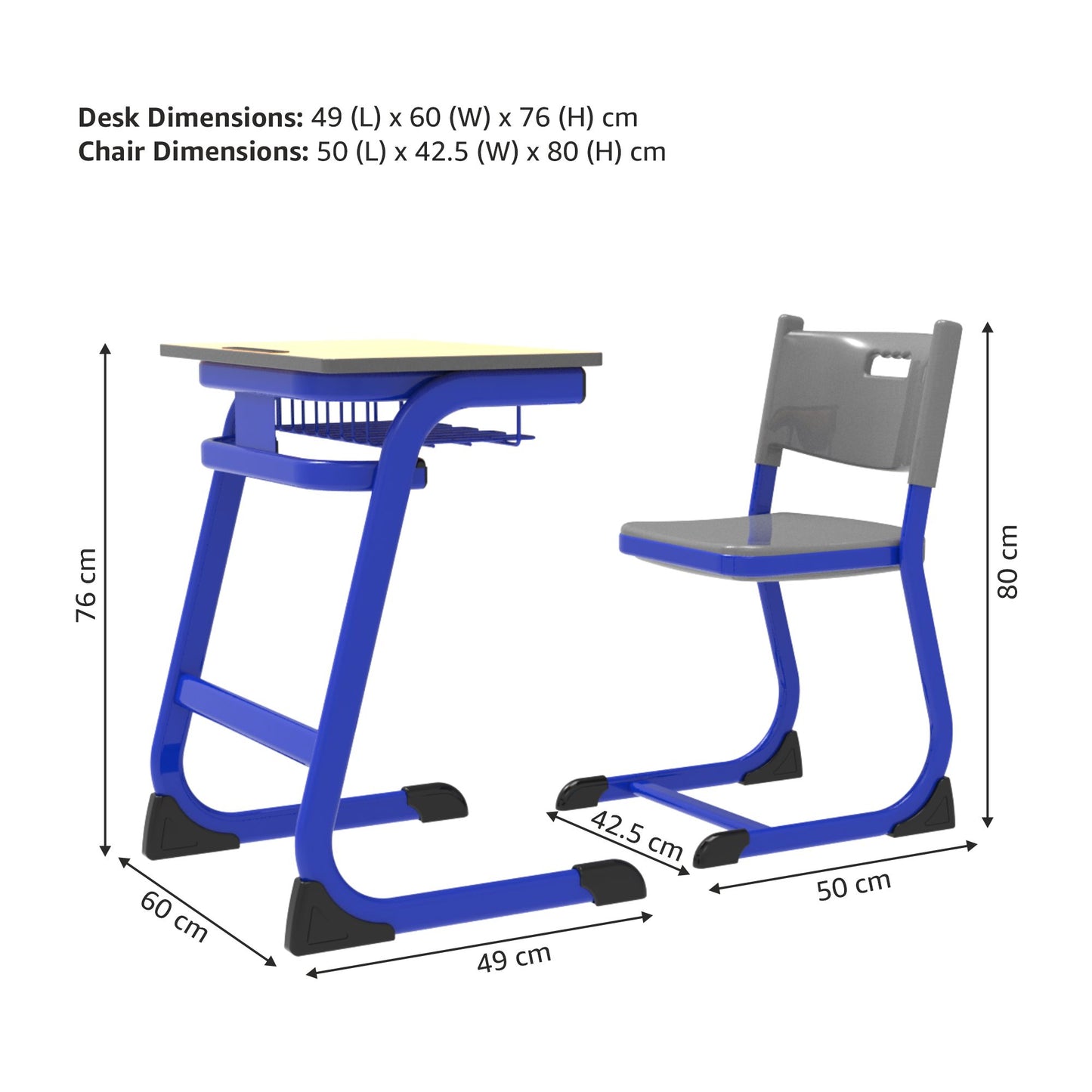 Standard Single Desk - TT2