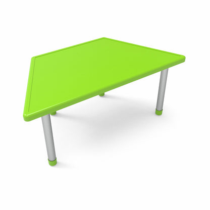 Trapezium Table  (Metal Leg)