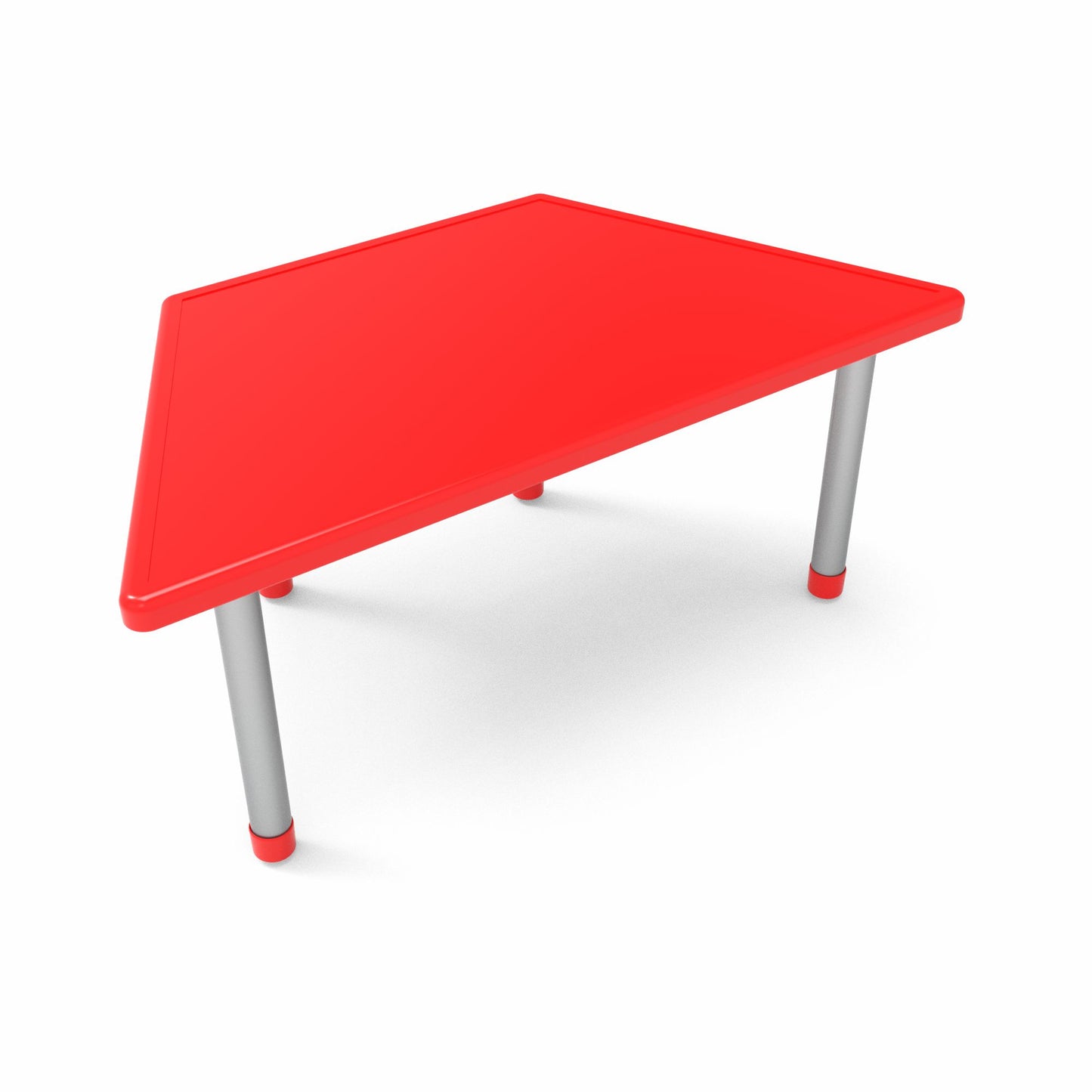 Trapezium Table  (Metal Leg)