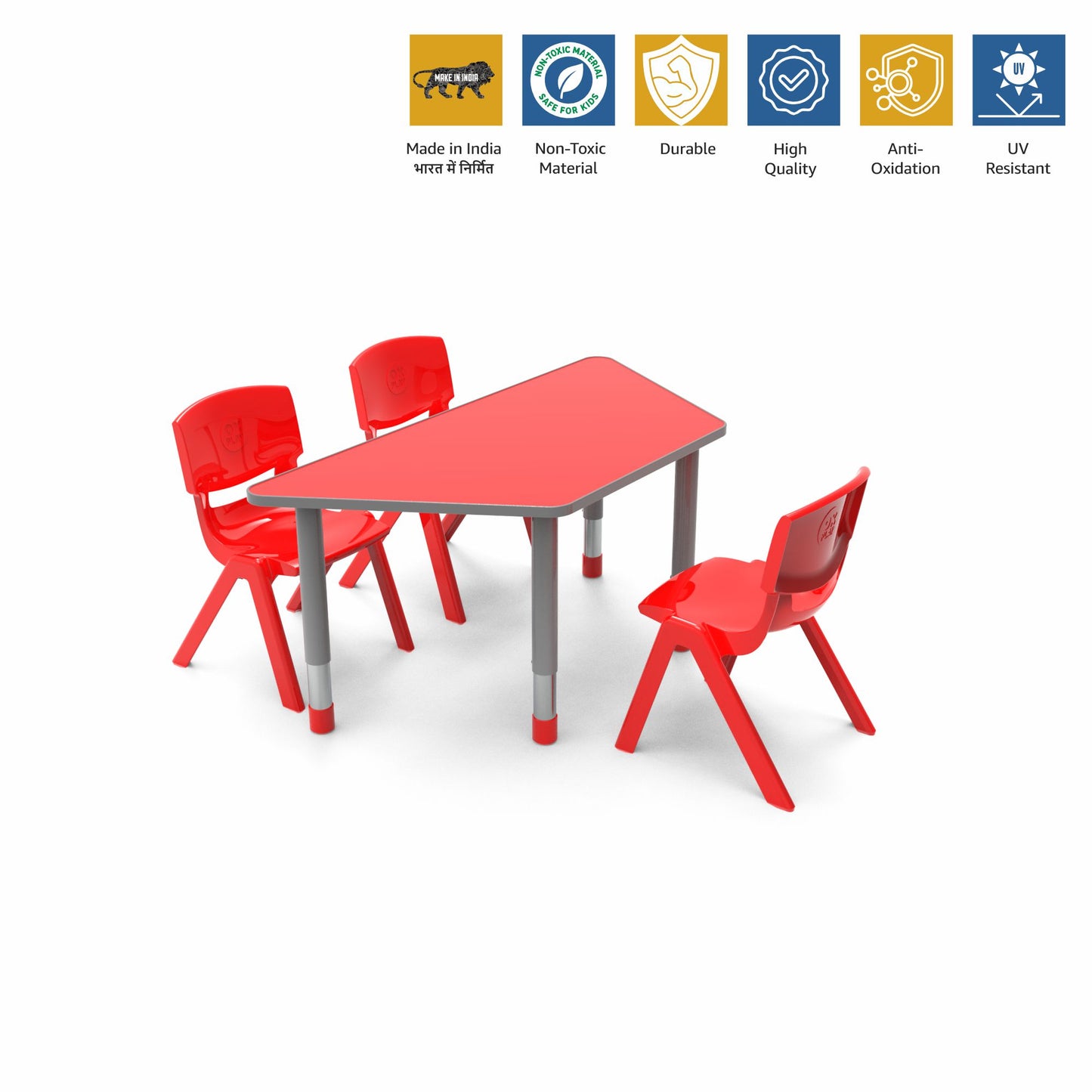 Trapezium Table (Wooden)