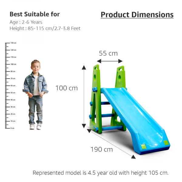 Baby Slide Senior-Green Blue