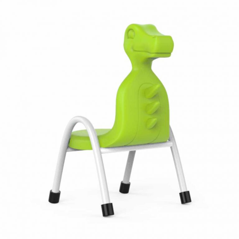 Dino Chair-Green-14" - OK Play Toys