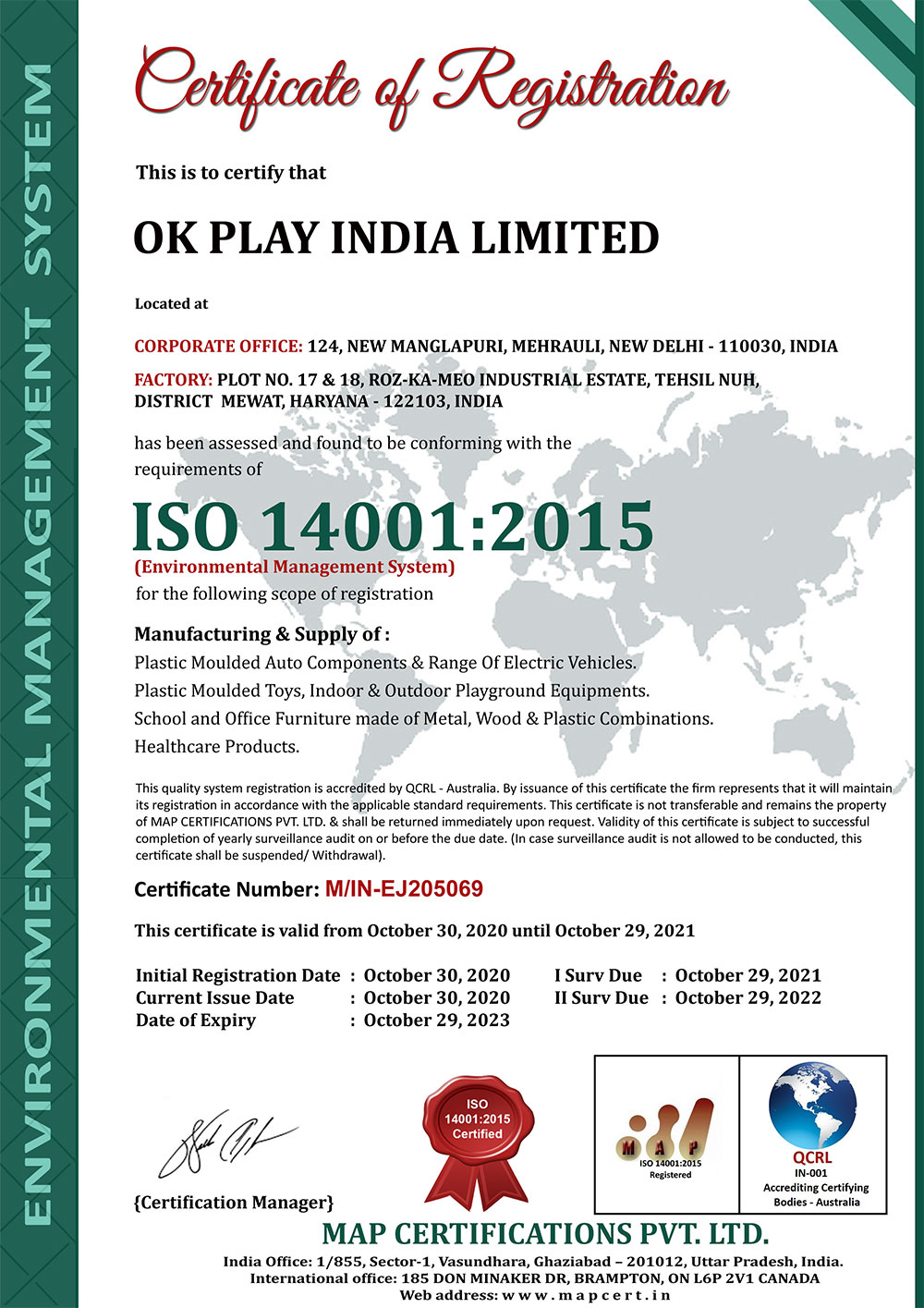 Ok Play India Ltd