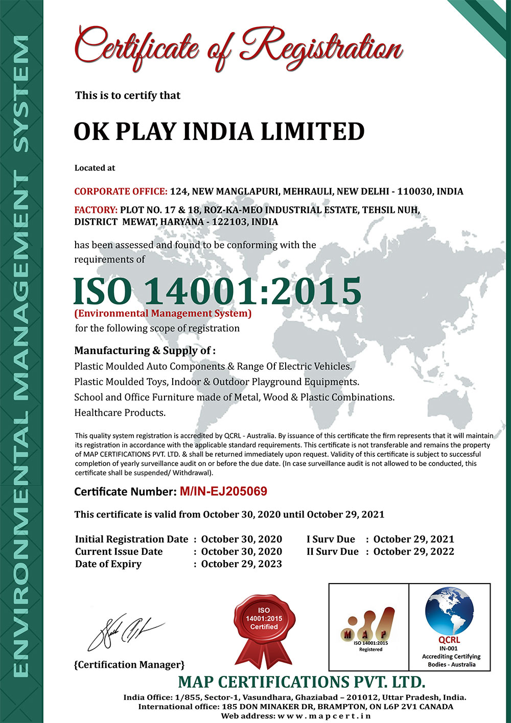 OK Play India Ltd 