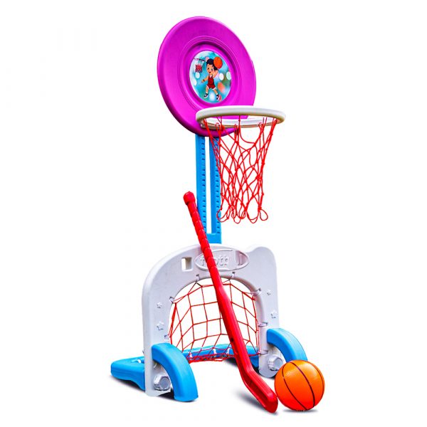 OK PLAY 3-IN-1 BASKETBALL FOR KIDS (2 years above)